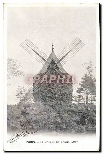 Ansichtskarte AK Paris Le Moulin De Longchamps