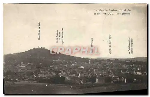 Cartes postales Vesoul Vue Generale