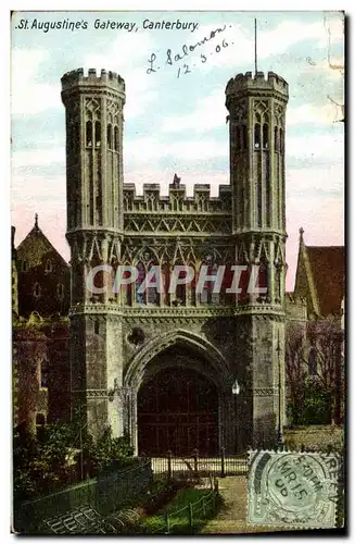 Cartes postales St Augustines Gateway Canterbury