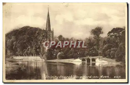 Cartes postales Trinity Church Stratford on Avon