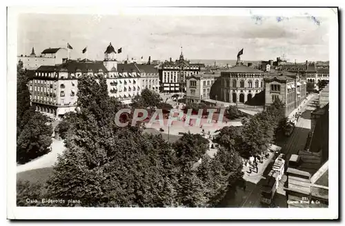 Cartes postales Oslo Eidsvolds Plass