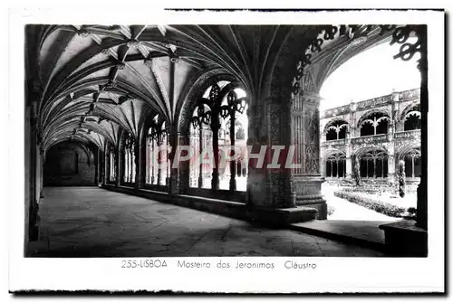 Cartes postales Lisboa Masteiro des Jeronimos Claustro