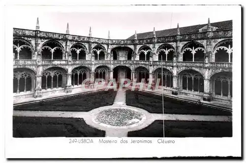 Cartes postales Lisboa Masteiro des Jeronimos Claustro