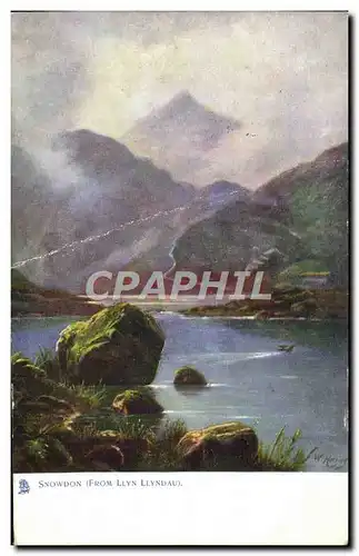 Cartes postales Snowdon from llyn Llyndau