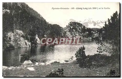 Cartes postales Etang Long et le Carlite