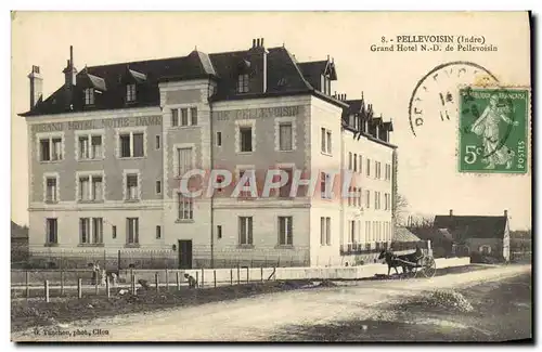 Cartes postales Pellevoisin Grand Hotel ND de Pellevoisin