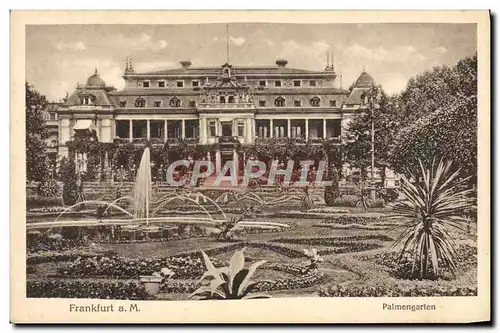 Cartes postales Frankfurt Palmengarten