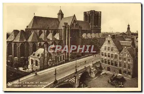 Cartes postales Gand L&#39eglise St Michel