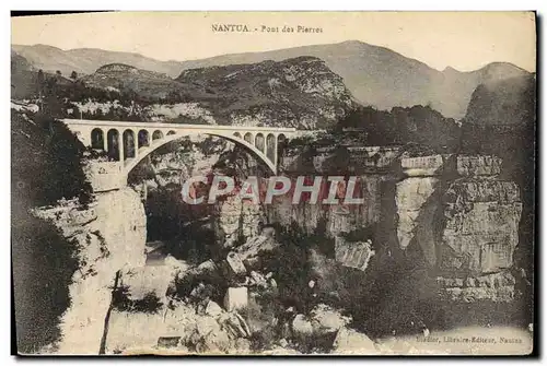 Cartes postales Nantua Pont des Pierres