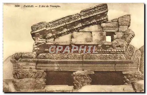 Cartes postales Damas L&#39Arc de Triomphe
