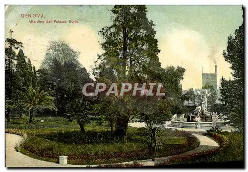 Cartes postales Genova Giardino del Palazzo Doria