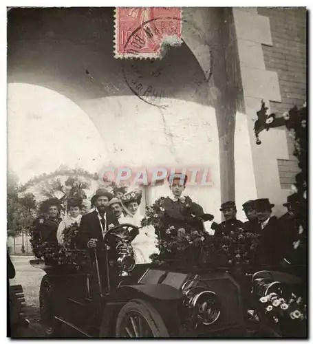 CARTE PHOTO Automobile La Plaine St Denis