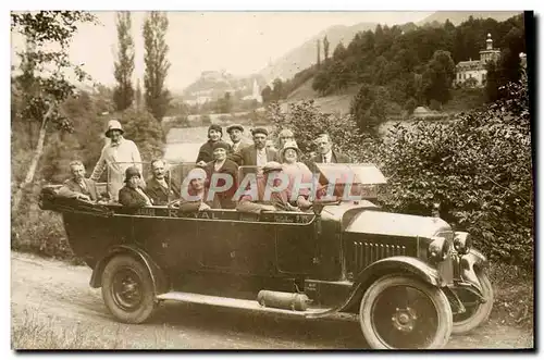 CARTE PHOTO Automobile Autobus