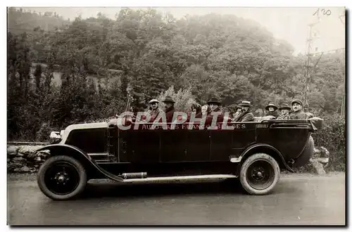 CPCARTE PHOTO Automobile Autobus Autocars Franco Belges