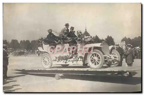 CARTE PHOTO Automobile Militaria