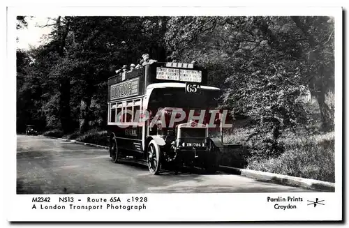 Cartes postales moderne Automobile Autobus A London transport Phitograh Autobus