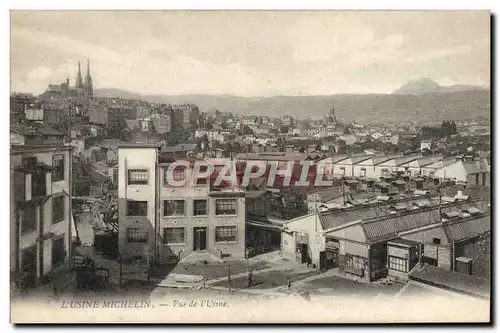 Cartes postales Automobile Usine Michelin Clermont Ferrand Vue de l&#39useine