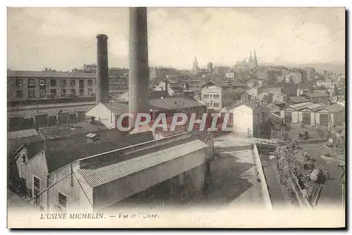 Cartes postales Automobile Usine Michelin Clermont Ferrand Vue de l&#39usine