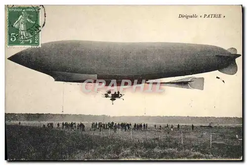 Cartes postales Dirigeable Zeppelin Patrie