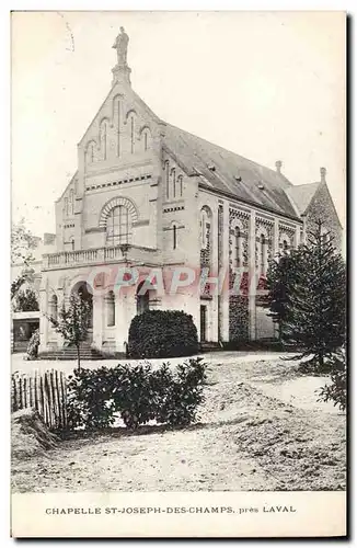 Cartes postales Chapelle de St Joseph des Champs pres Laval