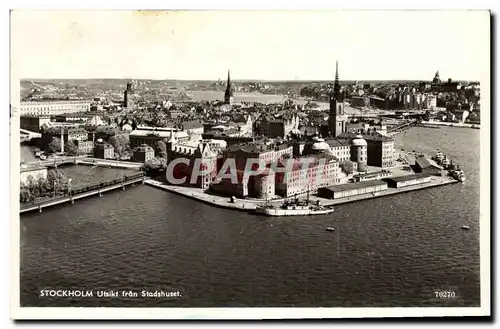 Cartes postales moderne Stockholm Utsikt fran Stadshuset