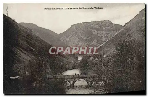 Cartes postales Route D&#39Hautevile Le Pont De La Violette