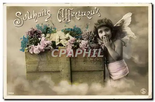 Cartes postales Fantaisie Enfant Ange