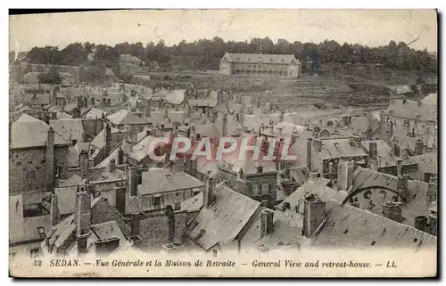 Cartes postales Sedan Vue Generale Et la Maison de Retraite