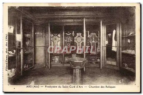 Cartes postales Ars Presbytere du Saint Cure d&#39Ars Chambre des reliques