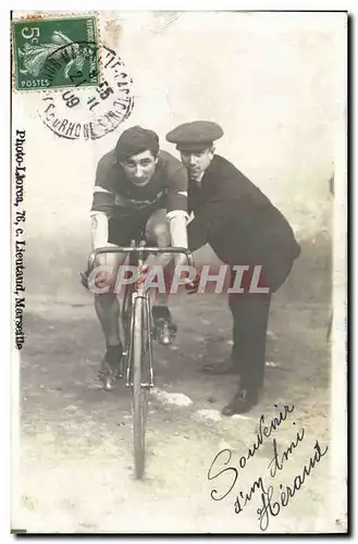 CARTE PHOTO Velo Cycle Cyclisme