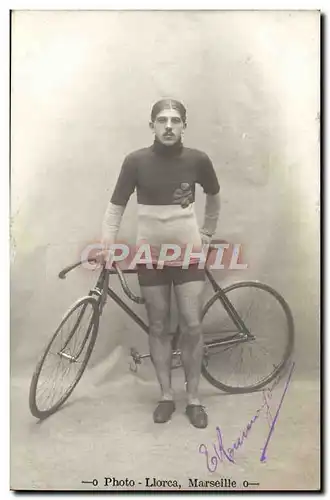 CARTE PHOTO Velo Cycle Cyclisme