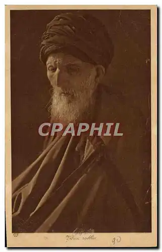 Cartes postales Judaica Juif Vieux rabbin