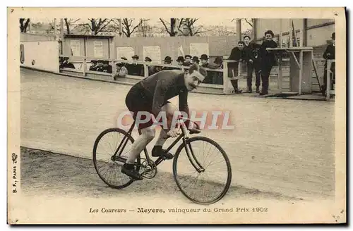 Cartes postales Velo Cycle Cyclisme Meyers Vainqueur du Grand Prix 1902