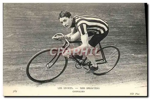 Cartes postales Velo Cycle Cyclisme Nos sprinters Chevalier