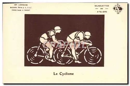 Cartes postales Velo Cycle Cyclisme