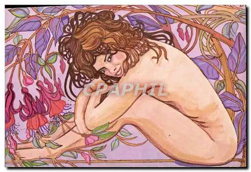 Cartes postales moderne Nu erotique Femme Nues et belles d&#39autrefois Suzanne