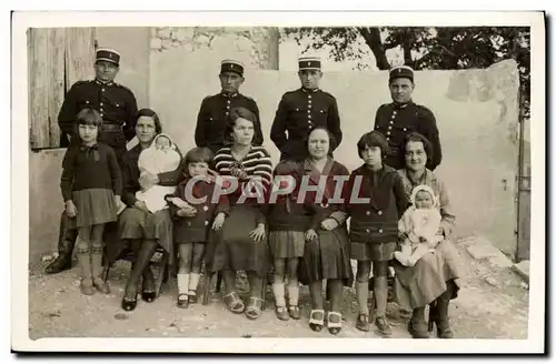 CARTE PHOTO Gendarmerie Gendarme Gendarmes