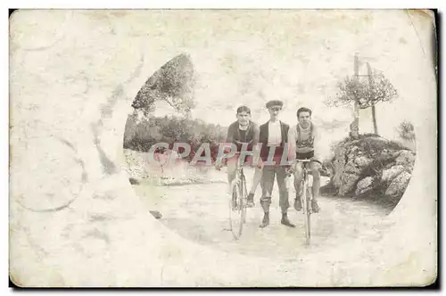 CARTE PHOTO Velo Cycle Cyclisme