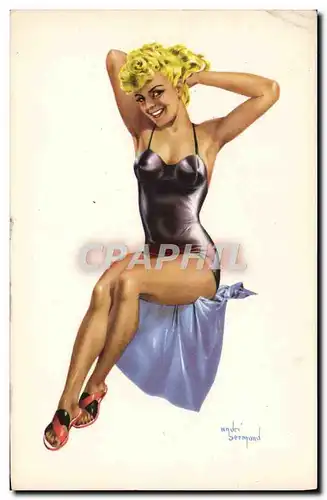 Cartes postales Femme Pin Up Andre Bernard