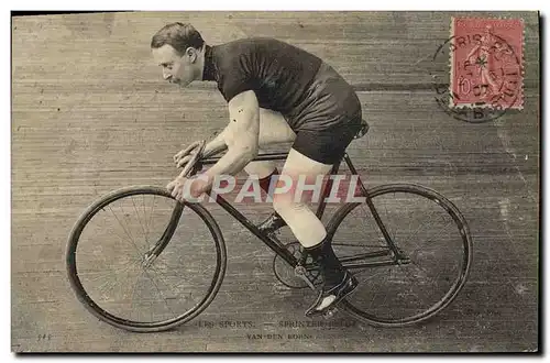 Cartes postales Velo Cycle Cyclisme Sprinter Van Den Born