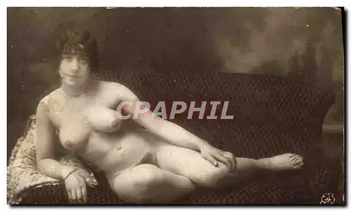 Cartes postales Nu erotique Femme