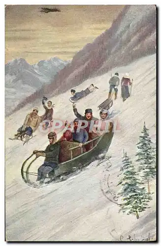 Cartes postales Sports d&#39hiver Ski