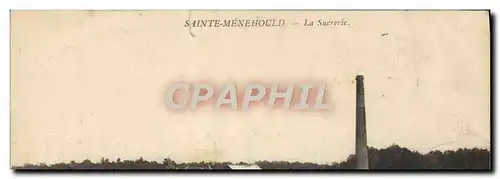 Cartes postales Sucrerie Sainte Menehould