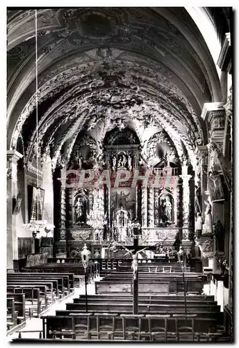 Cartes postales moderne Valloire Interieur De I&#39Eglise