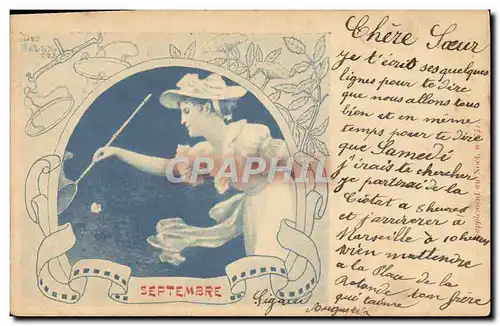 Cartes postales Horoscope Septembre