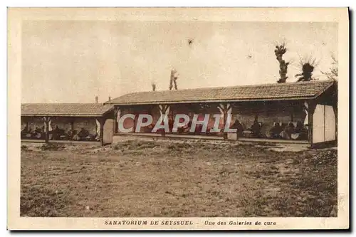 Cartes postales Sanatorium De Seyssuel Une des Galeries de Cure