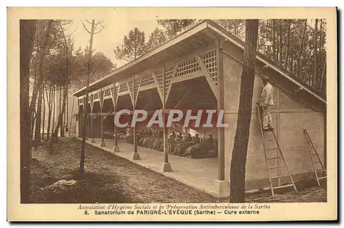 Cartes postales Sanatorium de Parigne Cure externe