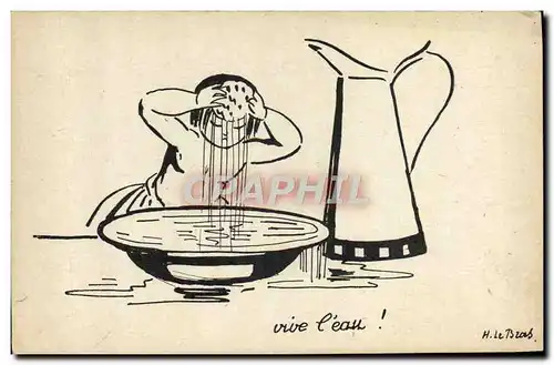 Cartes postales Croix Rouge Enfant Vive l&#39eau