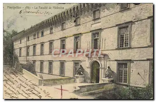 Cartes postales Montpellier La faculte de Medecine