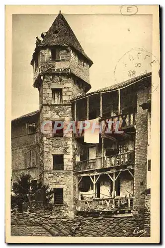 Cartes postales Au pays des Chataigniers Laboratoires du Castanol Thionaphte Pierre Lachaise Place municipale Tu